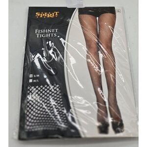 Spirit Fishnet Tights S/M For Women 100% Nylon Black